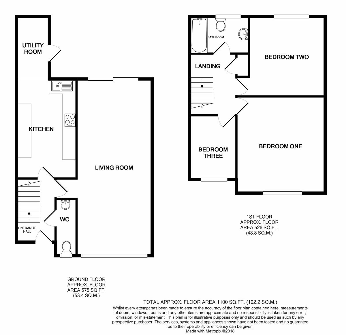 Floorplan of 3 bedroom  Property to rent, Church View Close, Southampton, Hampshire, SO19