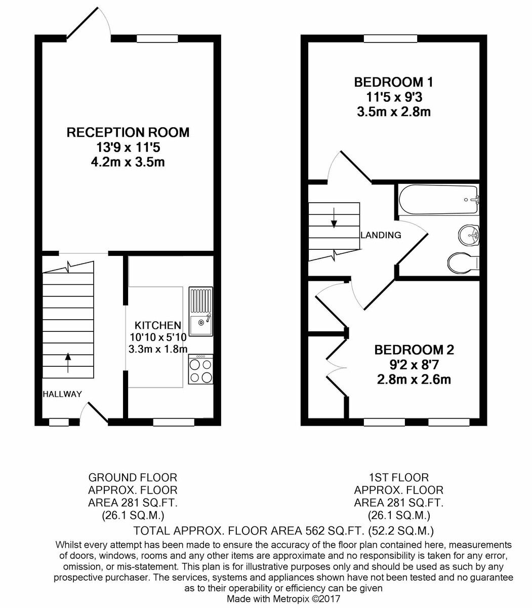 Floorplan of 2 bedroom  Property to rent, Diligence Close, Southampton, SO31