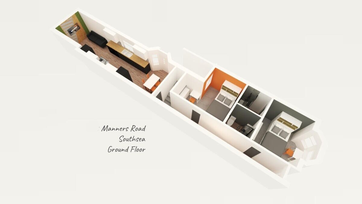 Floorplan of 7 bedroom  Property to rent, Manners Road, Southsea, PO4